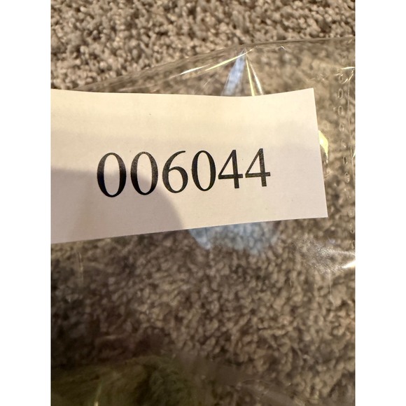 Madewell Sweater Womens XXS Olive Green Puff Sleeve Knit Cotton Wool Blend - Picture 8 of 8